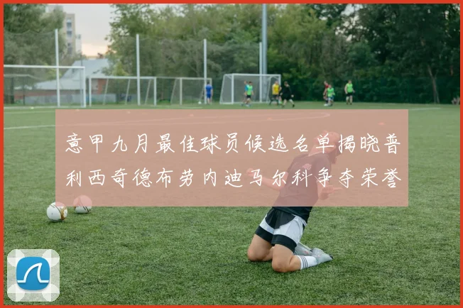 意甲九月最佳球员候选名单揭晓普利西奇德布劳内迪马尔科争夺荣誉